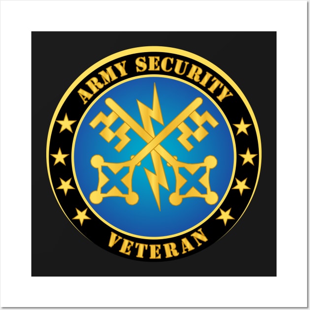 Army - Security Veteran Wall Art by twix123844